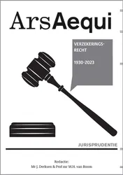 Omslag van Jurisprudentie Verzekeringsrecht 1930-2023