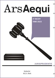 Omslag van Jurisprudentie IT-recht 1986-2023
