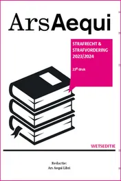 Omslag van Strafrecht & strafvordering 2023/2024