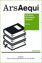 Omslag van Burgerlijk procesrecht 2023/2024