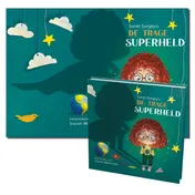 Omslag van De trage superheld kamishibai vertelplaten + boek