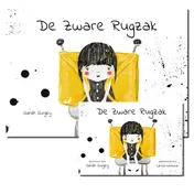 Omslag van De zware rugzak kamishibai vertelplaten + boek