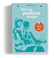 Omslag van Scheurkalender positieve spreuken 2021