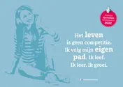 Omslag van Familieplanner positieve spreuken 2022
