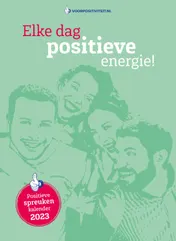 Omslag van Scheurkalender 2023 Elke dag positieve energie