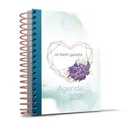 Omslag van Je bent geliefd agenda 2021