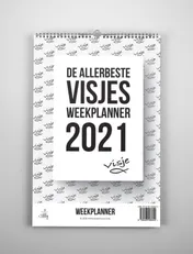 Omslag van De allerbeste Visjes weekplanner 2021