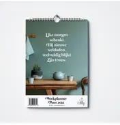 Omslag van Weekplanner 2022 Puur