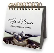 Omslag van Henri Nouwen bureauklapper