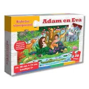Omslag van Puzzel Adam en Eva 48 x 74 cm