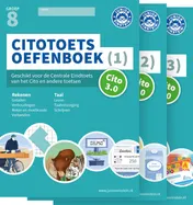 Omslag van Citotoets Oefenboeken Set - Deel 1, 2 en 3