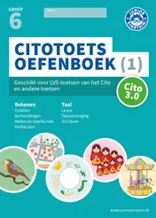 Omslag van Citotoets Oefenboek groep 6 (1)
