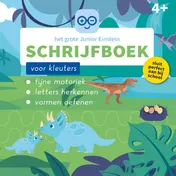 Omslag van Het grote Junior Einstein Schrijfboek voor kleuters