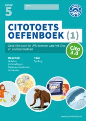 Omslag van Citotoets Oefenboek deel 1 groep 5