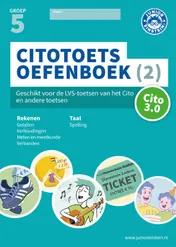 Omslag van Citotoets Oefenboek deel 2 groep 5