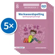 Omslag van Werkwoordspelling werkboek 3 groep 8 (Set van 5)