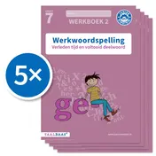 Omslag van Werkwoordspelling werkboek 2 groep 7 (Set van 5)