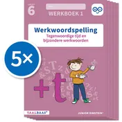 Omslag van Werkwoordspelling werkboek 1 groep 6 (Set van 5)