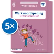 Omslag van Werkwoordspelling werkboek 3 groep 6 (Set van 5)