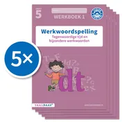 Omslag van Werkwoordspelling werkboek 1 groep 5 (Set van 5)