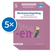 Omslag van Werkwoordspelling werkboek 2 groep 5 (Set van 5)