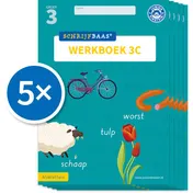 Omslag van Schrijfbaas Blokletters Werkboek 3C (Set van 5)