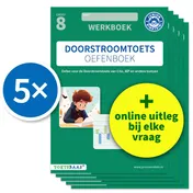 Omslag van Doorstroomtoets Oefenboek – Werkboek + Online video-uitleg (set van 5)