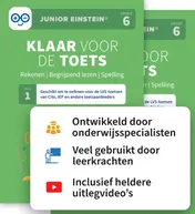 Omslag van Klaar voor de toets | Rekenen | Begrijpend lezen | Spelling - Deel 1 en 2