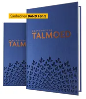 Omslag van 2-pak Talmoed Sanhedrien I + II (hfst 1-6)