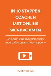 Omslag van In 10 stappen coachen met online werkvormen