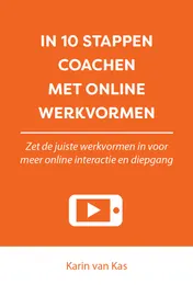 Omslag van In 10 stappen coachen met online werkvormen