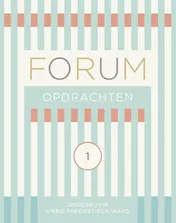 Omslag van FORUM Geschiedenis opdrachtenboek vmbo-theoretisch/havo 1