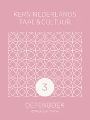 Omslag van KERN Nederlands taal & cultuur ed 2 oefenboek gymnasium/vwo+ 3