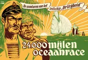 Omslag van 24.000 mijlen oceaanrace