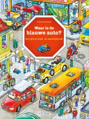 Omslag van Waar is de blauwe auto?