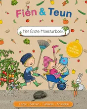 Omslag van Fien & Teun - Het grote moestuinboek