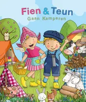 Omslag van Fien & Teun - Gaan Kamperen (filmboek)