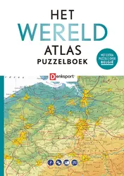 Omslag van Denksport - Het Wereld Atlas Puzzelboek (BE)