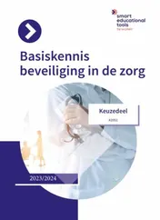 Omslag van Keuzedeel Basiskennis Beveiliging in de zorg