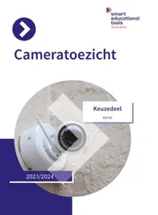 Omslag van Keuzedeel Cameratoezicht