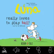 Omslag van Luna really loves to play ball!