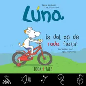 Omslag van Luna is dol op de rode fiets
