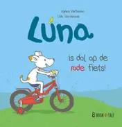 Omslag van Luna is dol op de rode fiets!