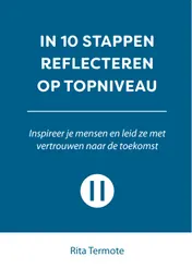 Omslag van In 10 stappen reflecteren op topniveau