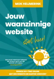 Omslag van Jouw waanzinnige website