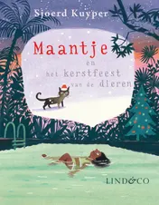 Omslag van Maantje en het kerstfeest van de dieren