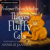 Omslag van Professor Pinken-Schinken & Thieves of Fluffy Cats