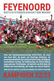 Omslag van Feyenoord, niets is sterker dan dat ene woord