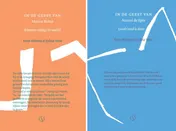 Omslag van 4 x In de geest van Martin Buber & 4 x In de geest van Anansi de Spin