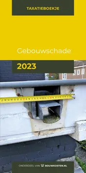 Omslag van Gebouwschadeboekje 2023